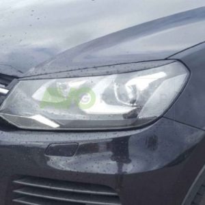 Headlight Eyelids for VW Touareg 2 2010-2018 ABS Gloss