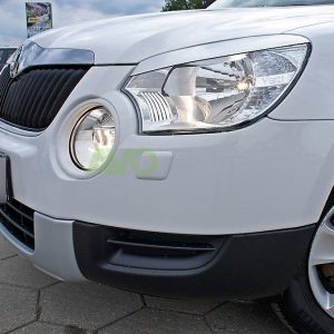 Headlight Eyelids for Skoda Yeti 2009-2013 ABS Gloss