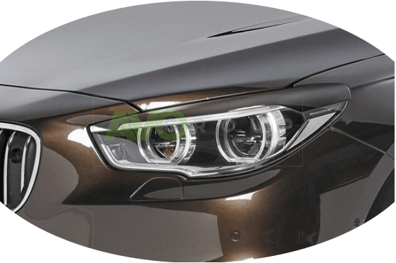 Headlight Eyelids for BMW 5 GT F07 2009-2017 for Adaptive Lights ABS Gloss