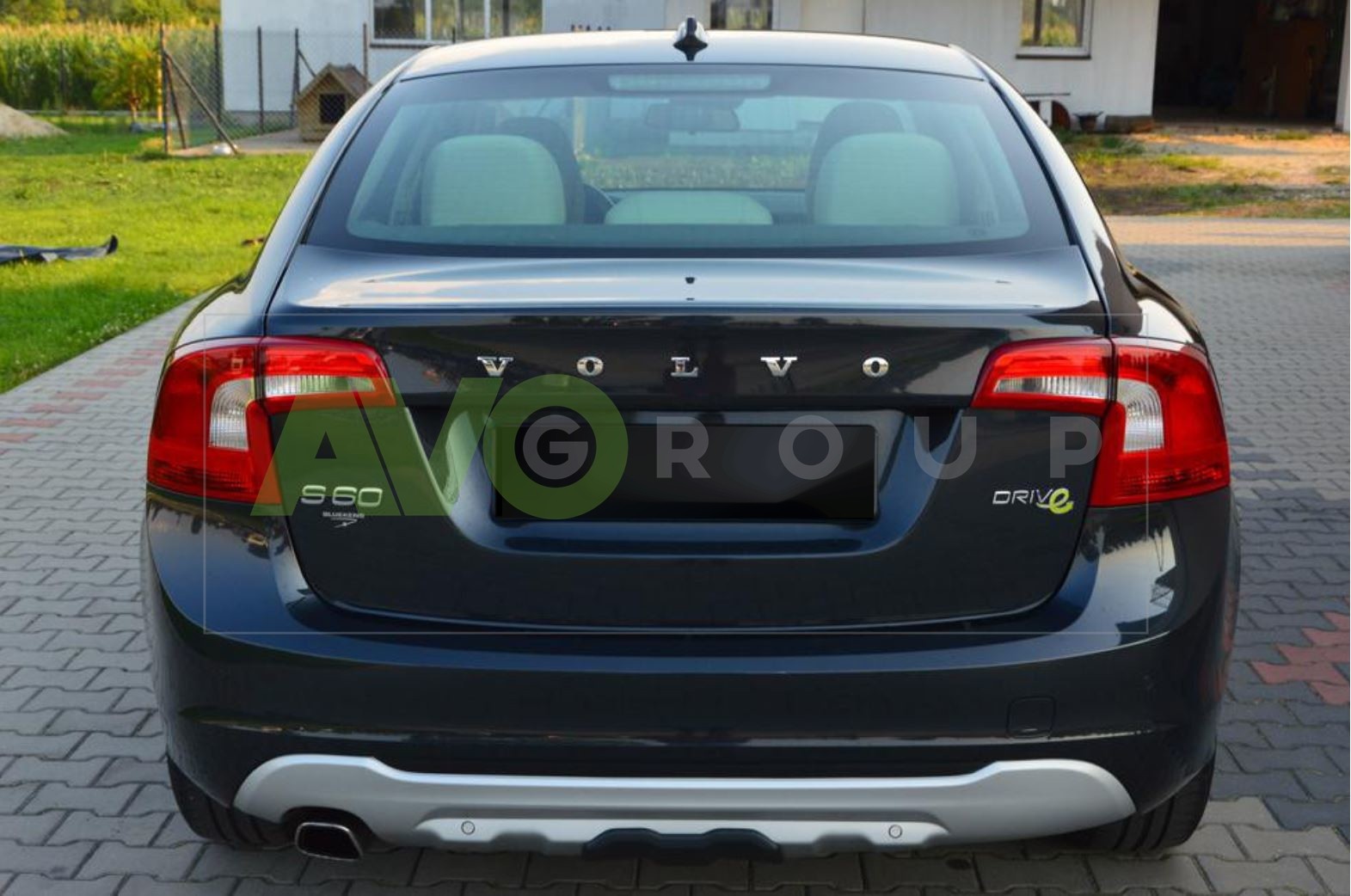 Rear Bumper Diffuser for Volvo S60 / V60 2010-2018 v1