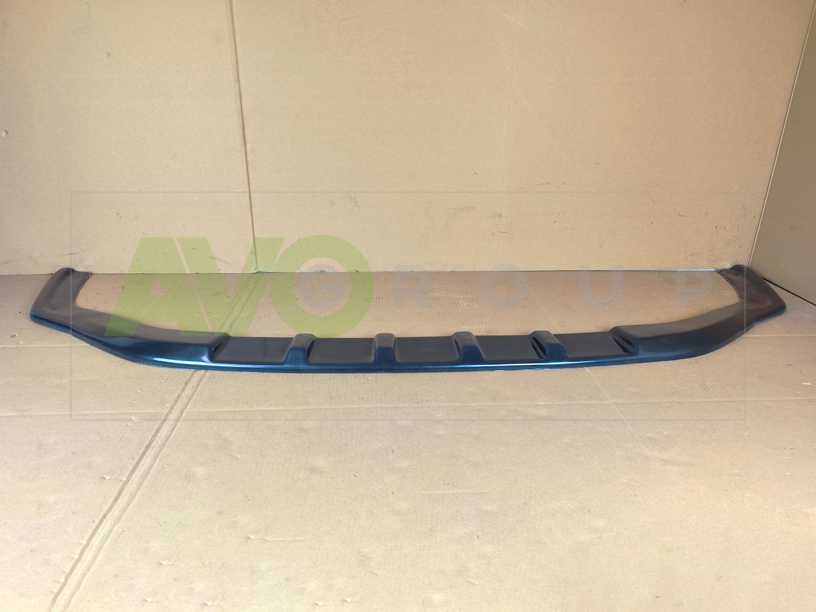 Flat lower splitter for front bumper Audi RS7 4K C8 ABS Gloss - Image 2