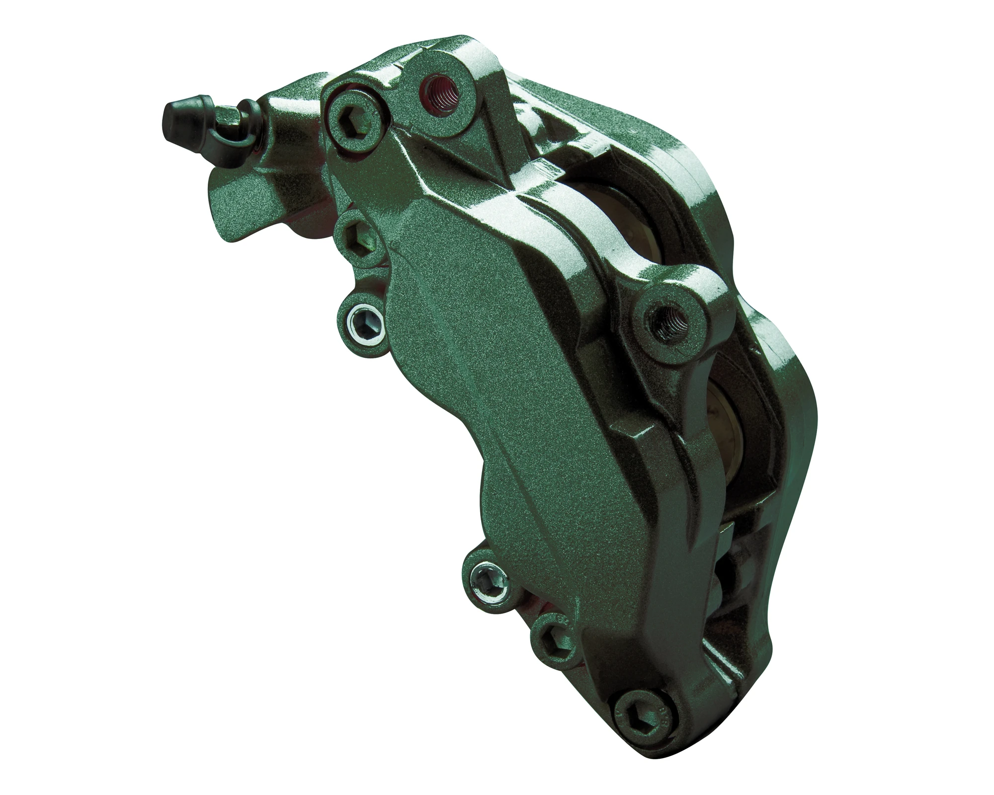 Foliatec GREEN HELL METALLIC Brake Caliper Lacquer Set