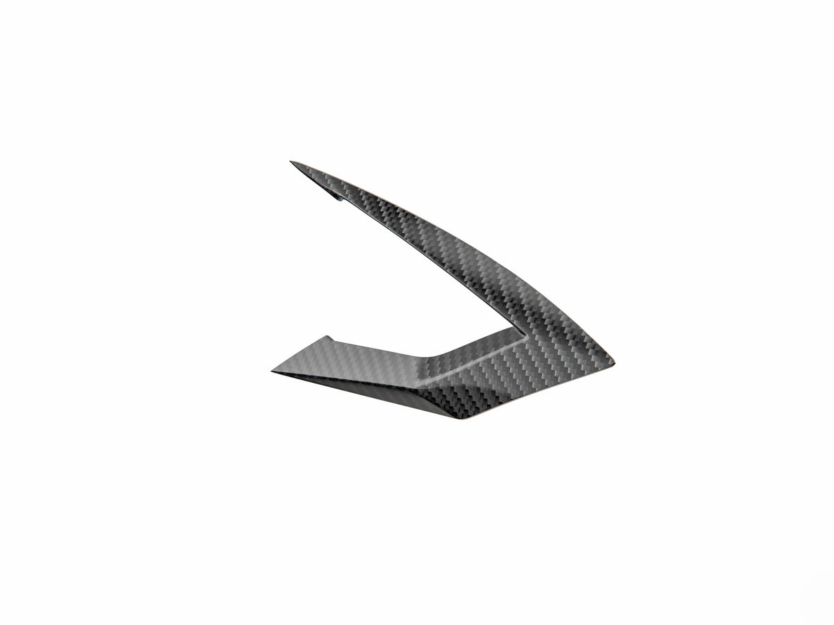 Carbon fibre front wing / fender vent frame diffuser for Cupra Formentor