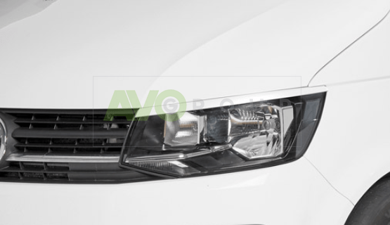 Headlight Eyelids for VW / Volkswagen T6 2016-2020 ABS Matt