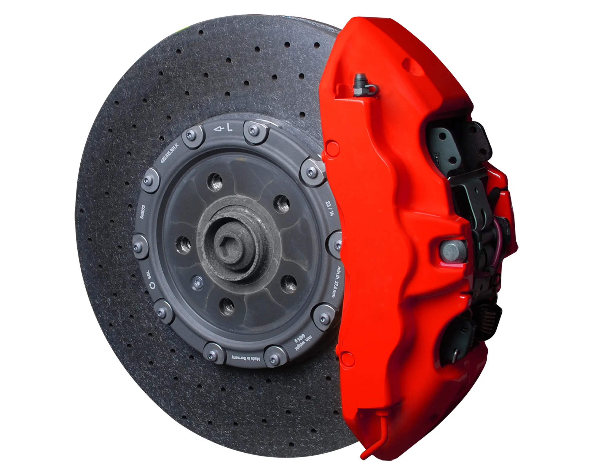 Foliatec RACING ROSSO MATT Brake Caliper Lacquer Set