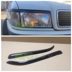 Headlight Eyelids for AUDI 80 B4 1991-1996 ABS Gloss v1