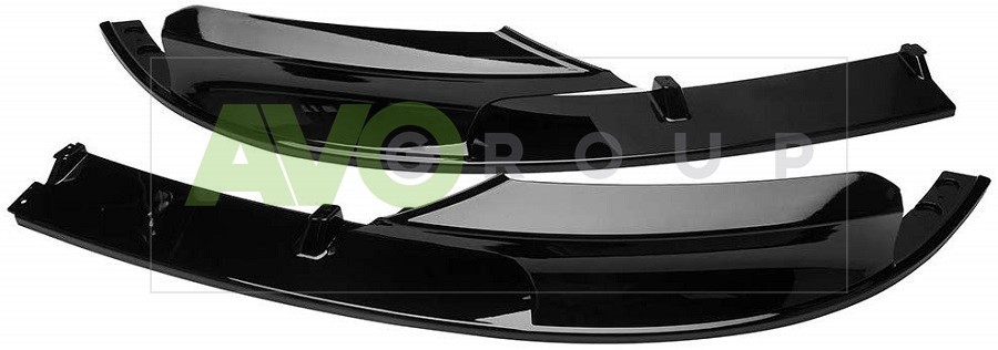 Front Spoiler Splitter for BMW 3 F30 / F31 Performance 2011-2019 Black gloss