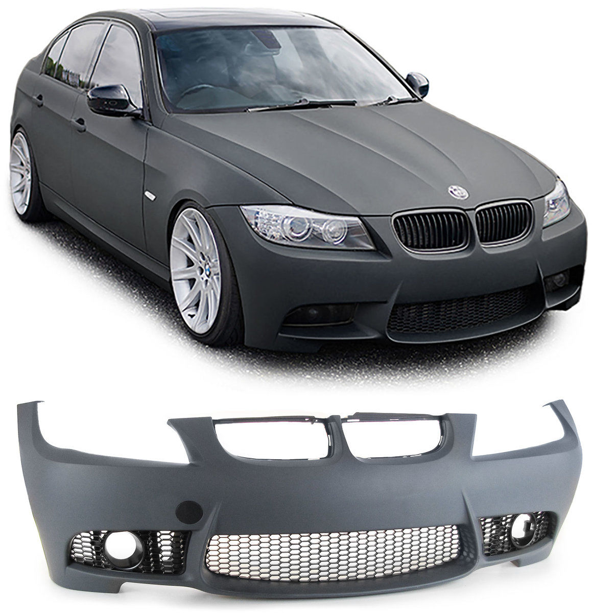 Front M3 Bumper for E90 / E91 2008-2012 LCI