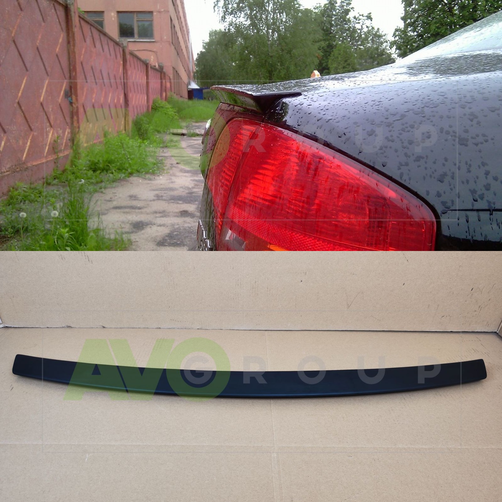 S-line style trunk boot spoiler for AUDI A4 B7 2004-2008