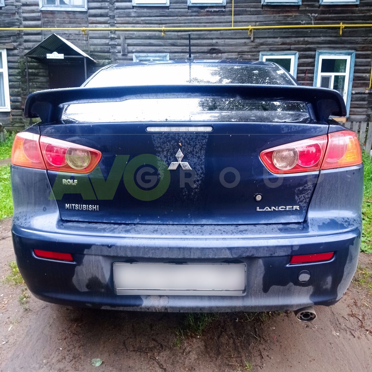 Factory Style Aizmugurējais spoileris priekš Mitsubishi Lancer X 10 - Image 2