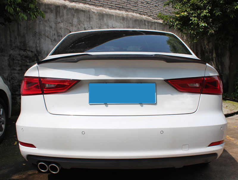 Trunk boot ducktail spoiler for AUDI A4 B9 2016-2024