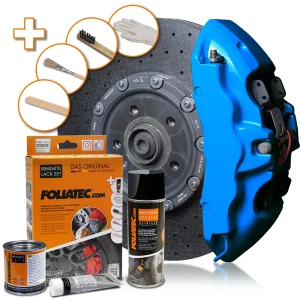 Foliatec GT BLUE Brake Caliper Lacquer Set