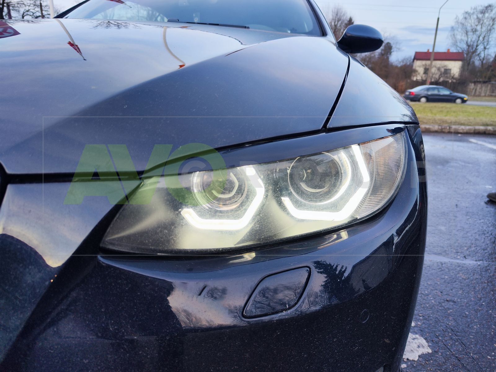 Headlight Eyelids for BMW 3 E92 / E93 2006-2013 ABS Gloss