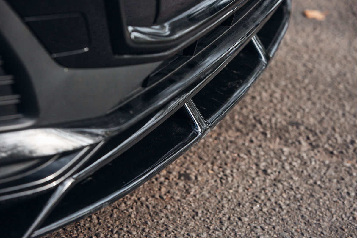 Splitter for front bumper Audi Q7 4M Mk2 ABS Gloss