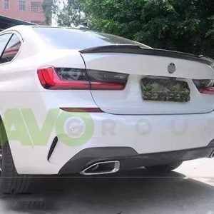 Trunk boot spoiler for BMW 3 G20 2019-2024 M4 Style