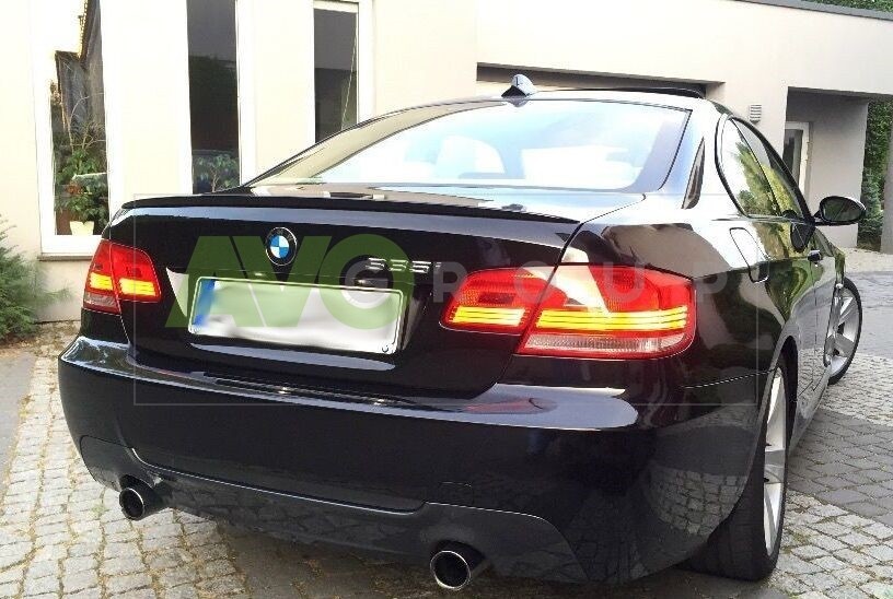 Trunk boot spoiler for BMW 3 E92 M3 2006-2013 v2