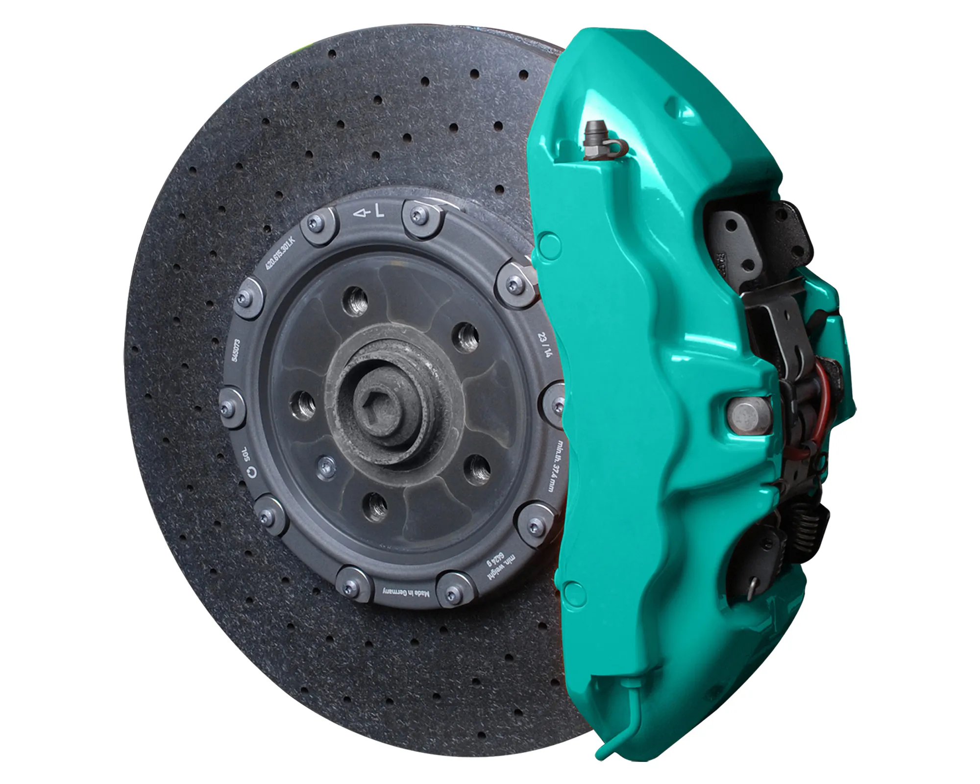 Foliatec OCEAN TURQUOISE Brake Caliper Lacquer Set