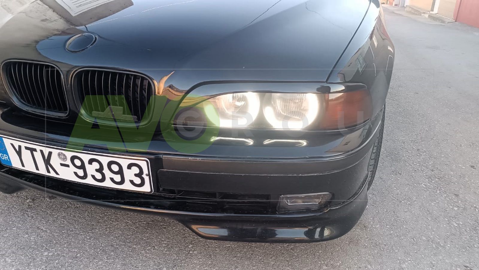 Headlight Eyelids for BMW 5 E39 1995-2004 v2 ABS Gloss