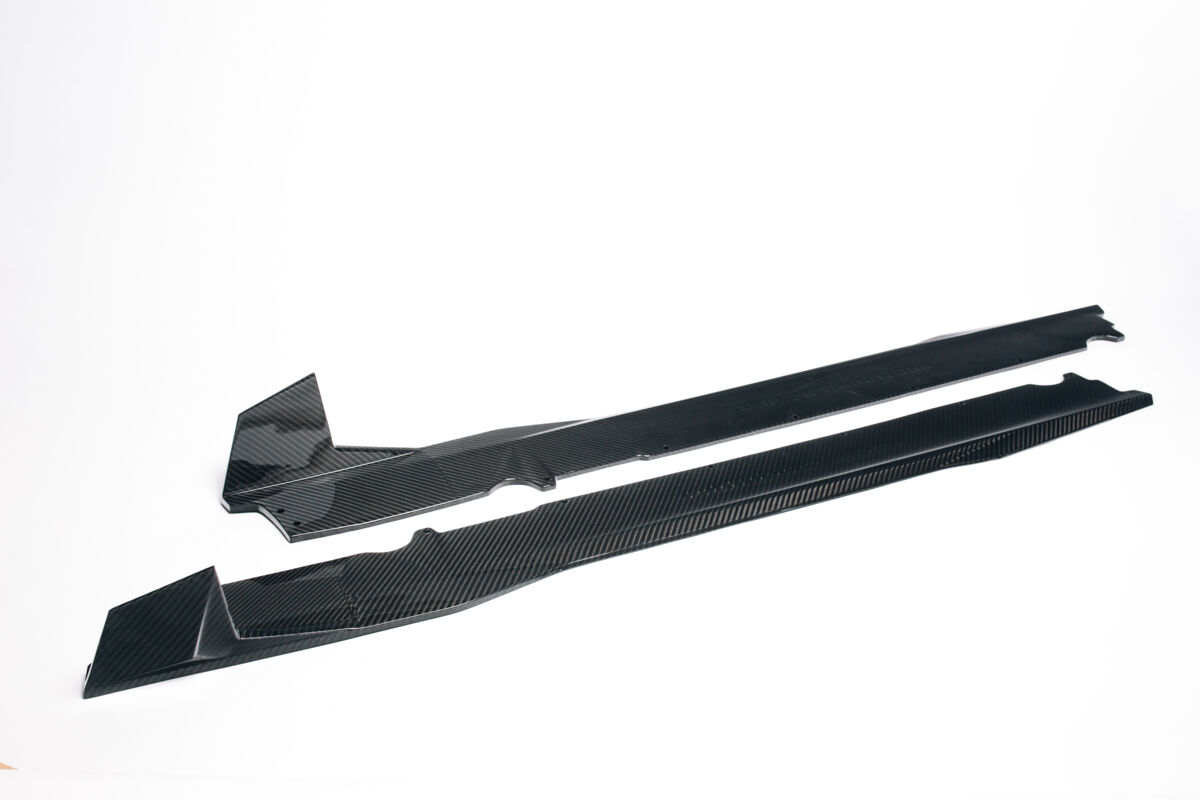 Carbon Side skirts Aero blades for Lamborghini Huracan STO v2 - Image 7