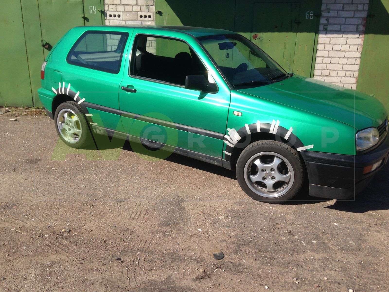 Wheel Arches Fender Flares for VW Golf 3 1991-1997 GTI Look