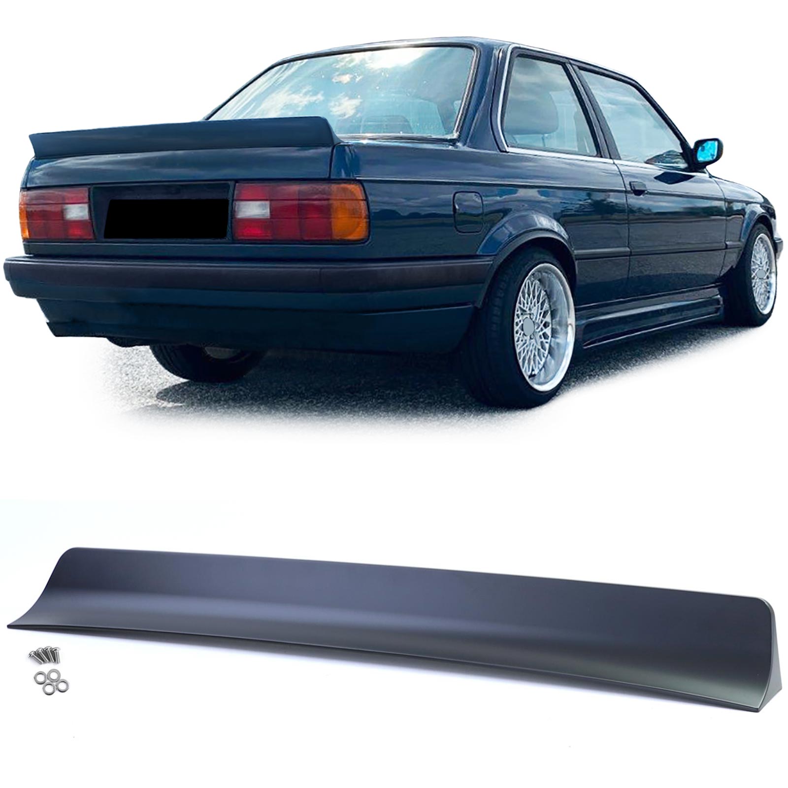 Trunk Boot Lid Rocket Bunny / BIG Ducktail Spoiler for BMW 3 E30