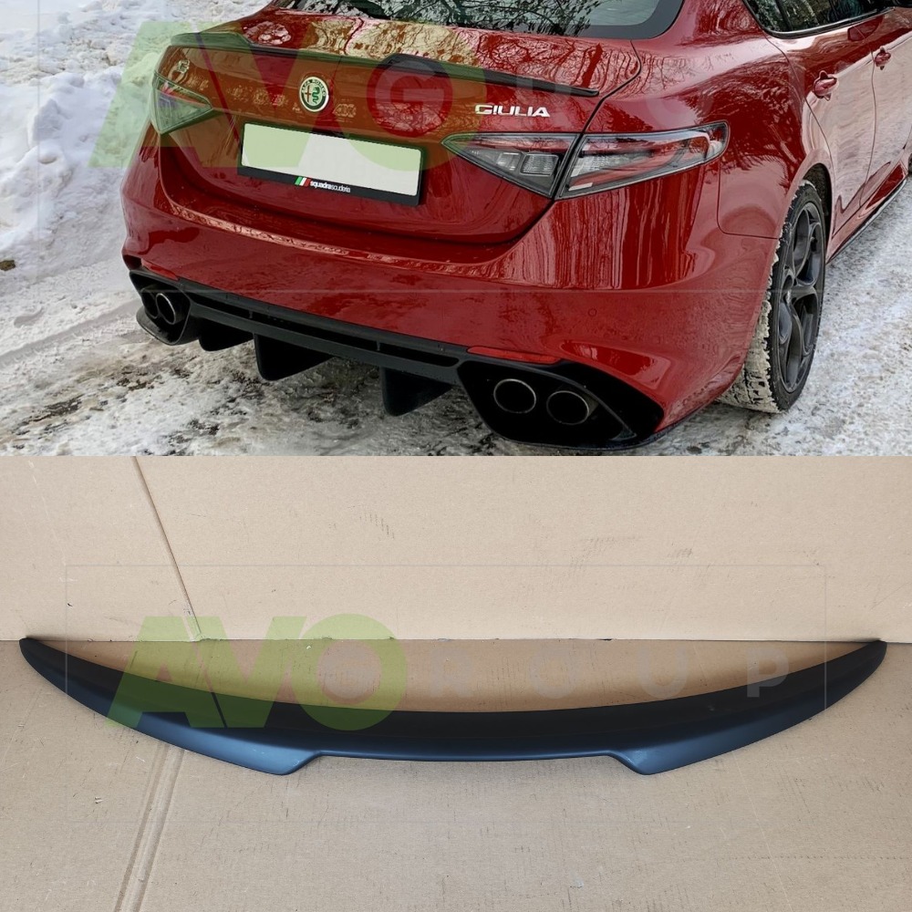 Aizmugurējais spoileris priekš Alfa Romeo Giulia