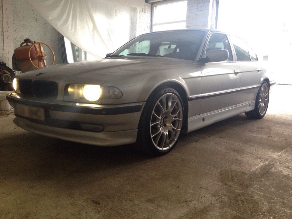 HM Style Front Bumper Spoiler Lip for BMW 7 E38 1994-2001 - Image 5