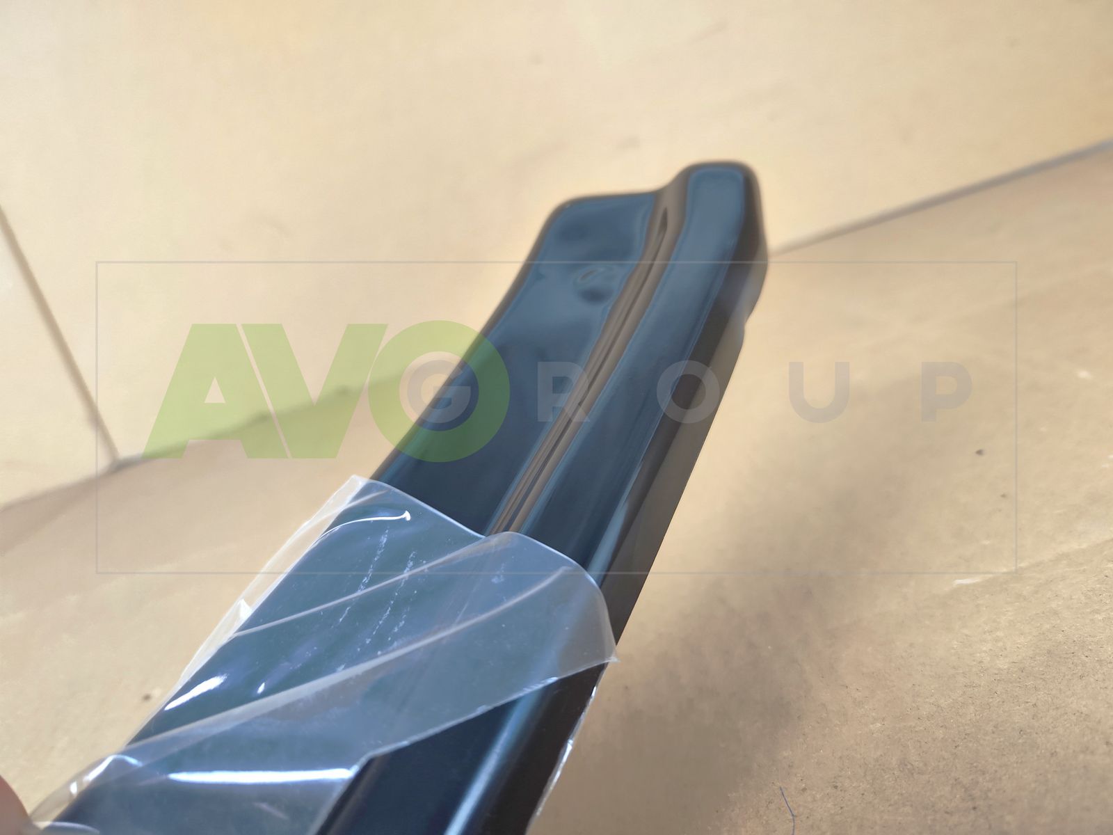 Flat lower splitter for front bumper Audi RS7 4K C8 ABS Gloss - Image 6