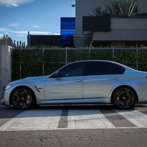 Carbon fiber sideskirt diffusers splitter for BMW M3 F80
