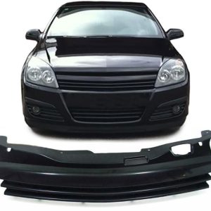 Front black badgelles grill for Opel / Vauxhall Astra H OPC 2004-2006 Prefacelift
