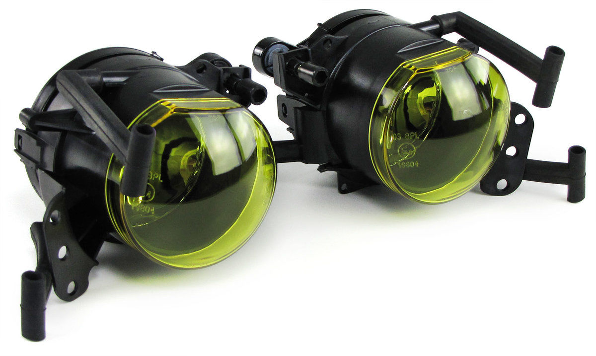 Yellow Fog Lights set For BMW E60 E61 2003-2007 SE