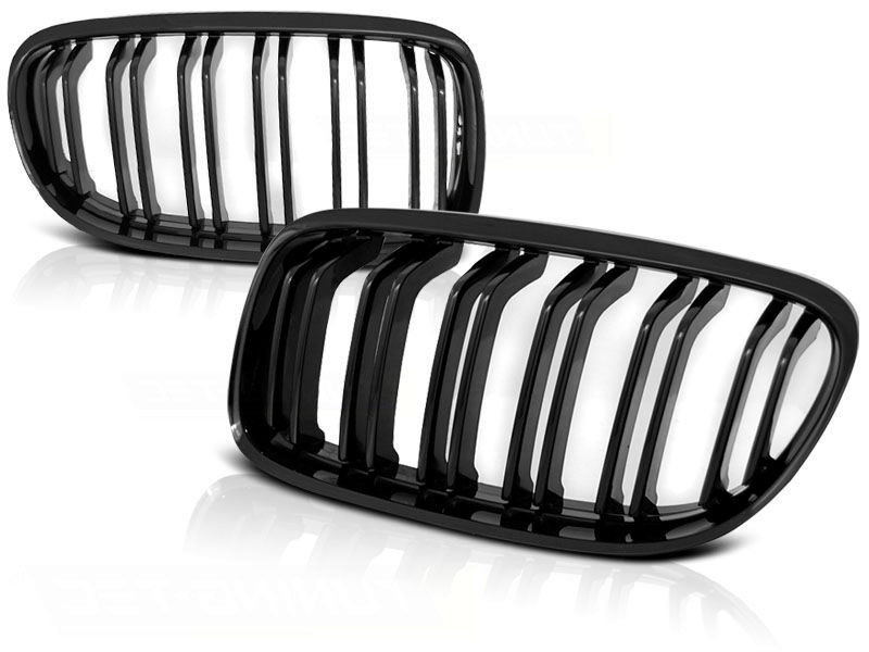 Front Grilles Kidney for BMW 3 E90 / E91 LCi 2009-2012 Double Stripe M Design