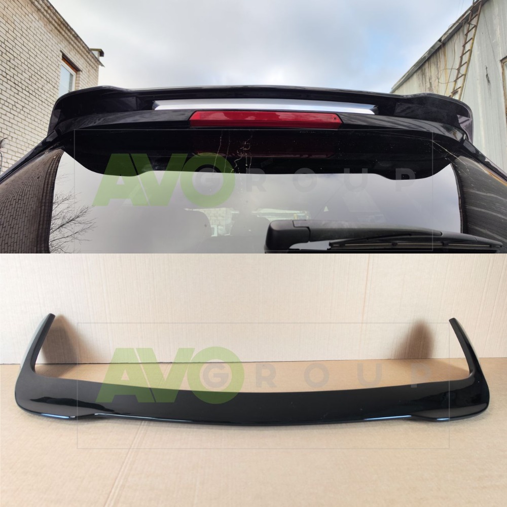 Rear trunk spoiler for BMW X5 / X5M F15 / F85 2014-2018 Glossy black