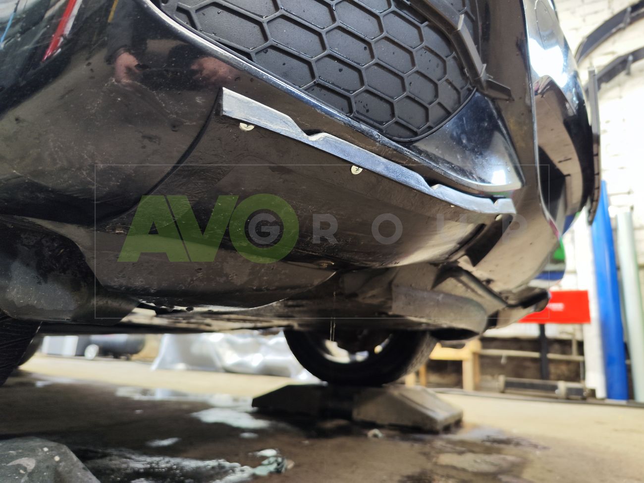 Mounting brackets for BMW X5 F15 2013-2018 front bumper lip splitter