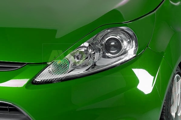 Headlight Eyelids for Ford Fiesta 7 2008-2013 ABS Matt