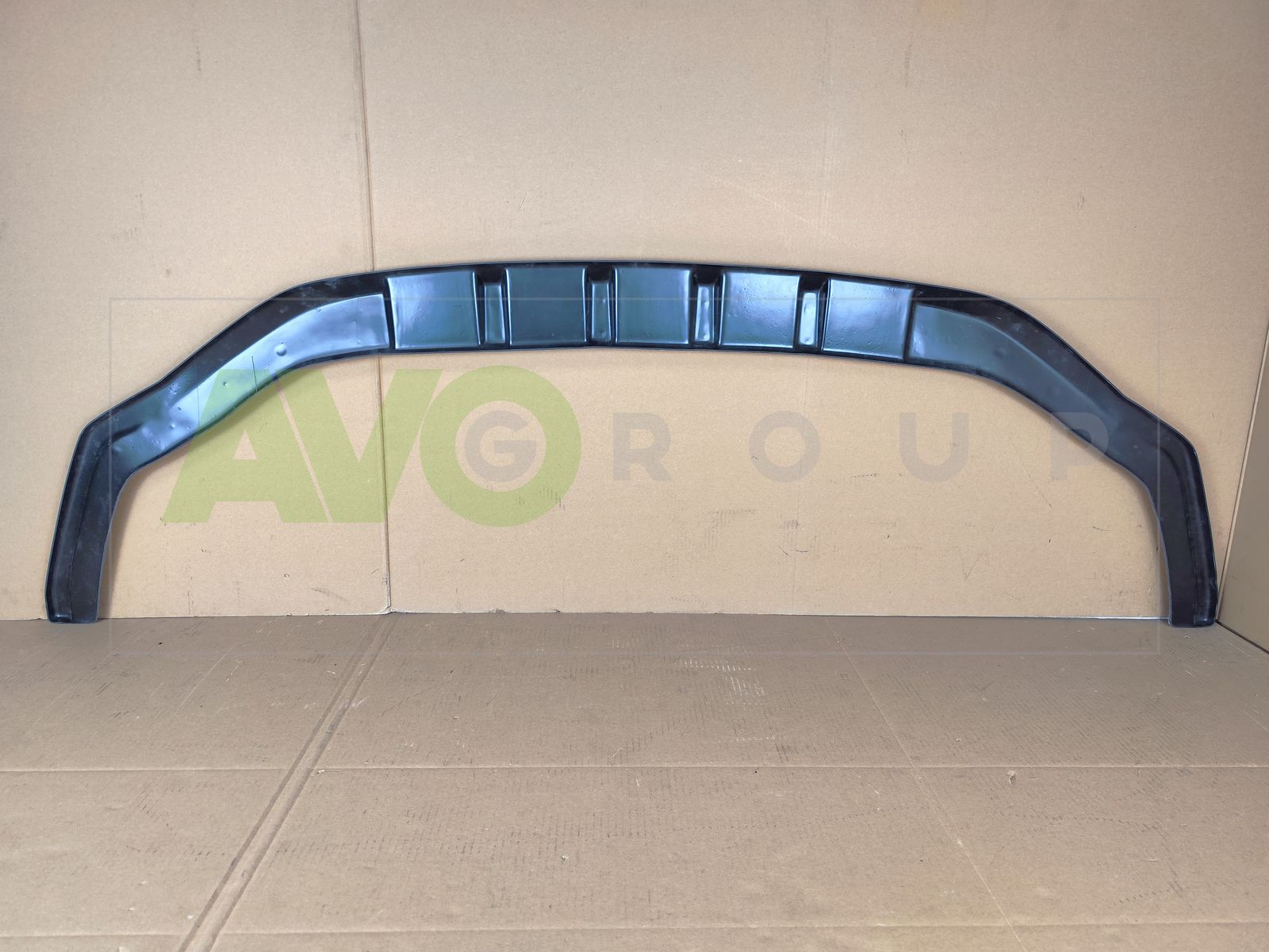 Flat lower splitter for front bumper Audi RS7 4K C8 ABS Gloss - Image 7
