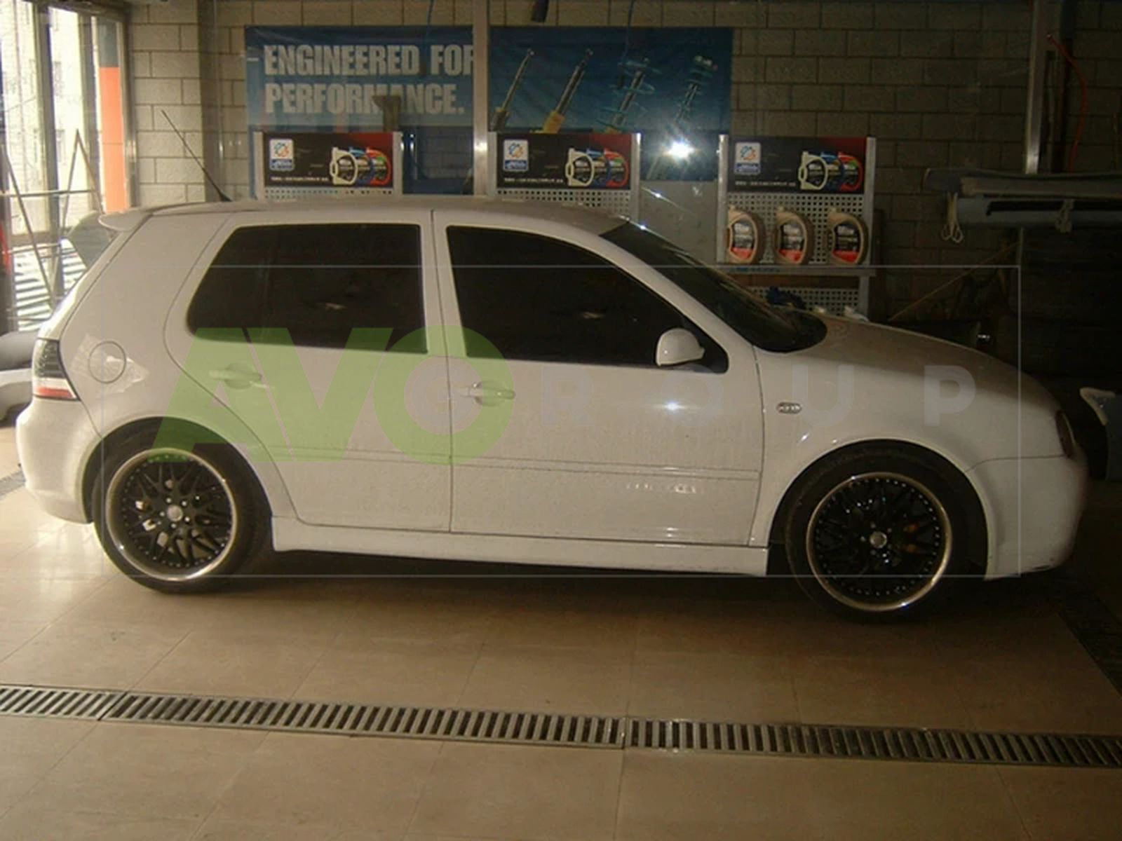 Rear roof / door spoiler wing for VW Golf 4 1997-2005 ABS