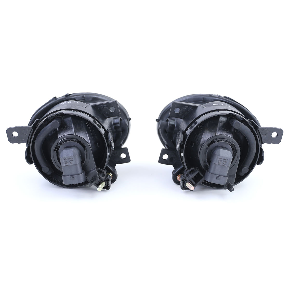 Black Smoked Fog Ligths set For VW T5 2009-2015