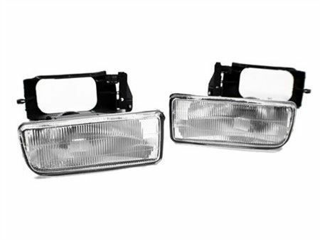 OE Look White Fog lights set with frames for BMW 3 E36