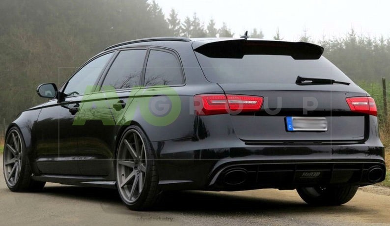 Rear Bumper Diffuser for Audi A6 C7 RS6 2011-2015 SE
