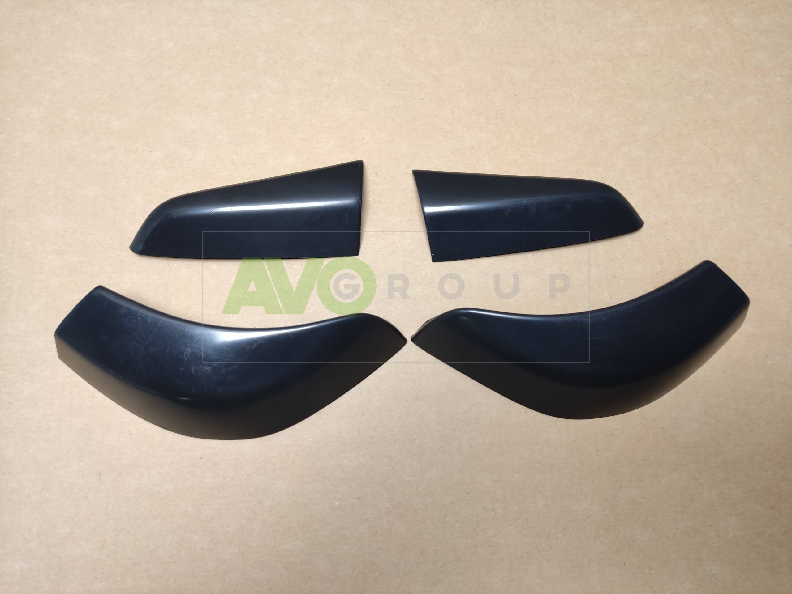 Fona apgaismojuma plakstiņi Toyota LAND CRUISER 200 2007-2012 ABS Matt