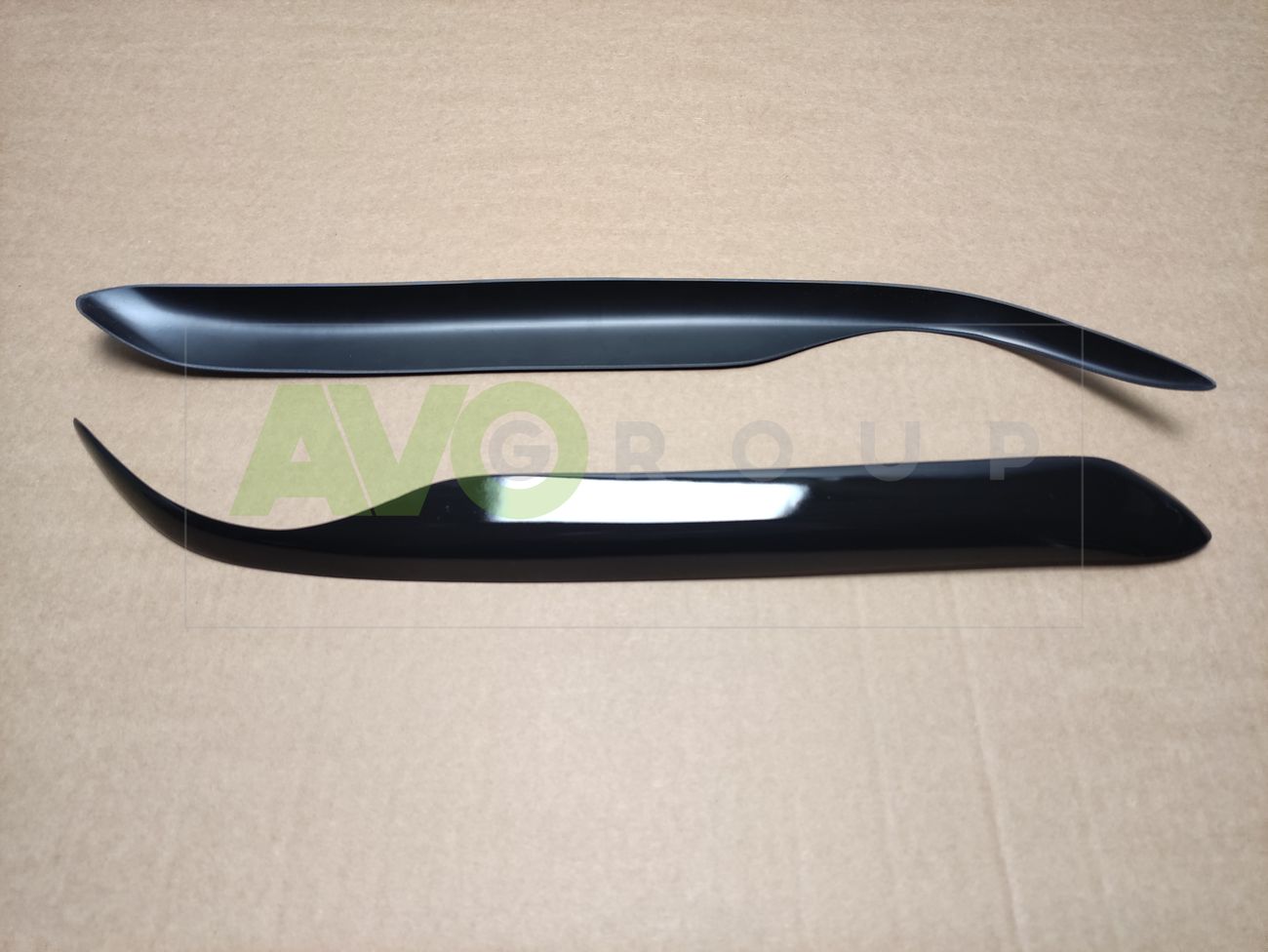 Priekšējo lukturu uzlikas uzacis priekš BMW X5 E53 2003-2006 ABS Gloss - Image 11