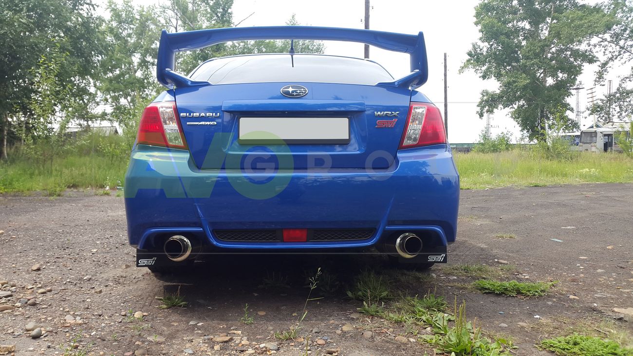 Trunk boot spoiler for Subaru Impreza Sedan Mk4 2011-2016