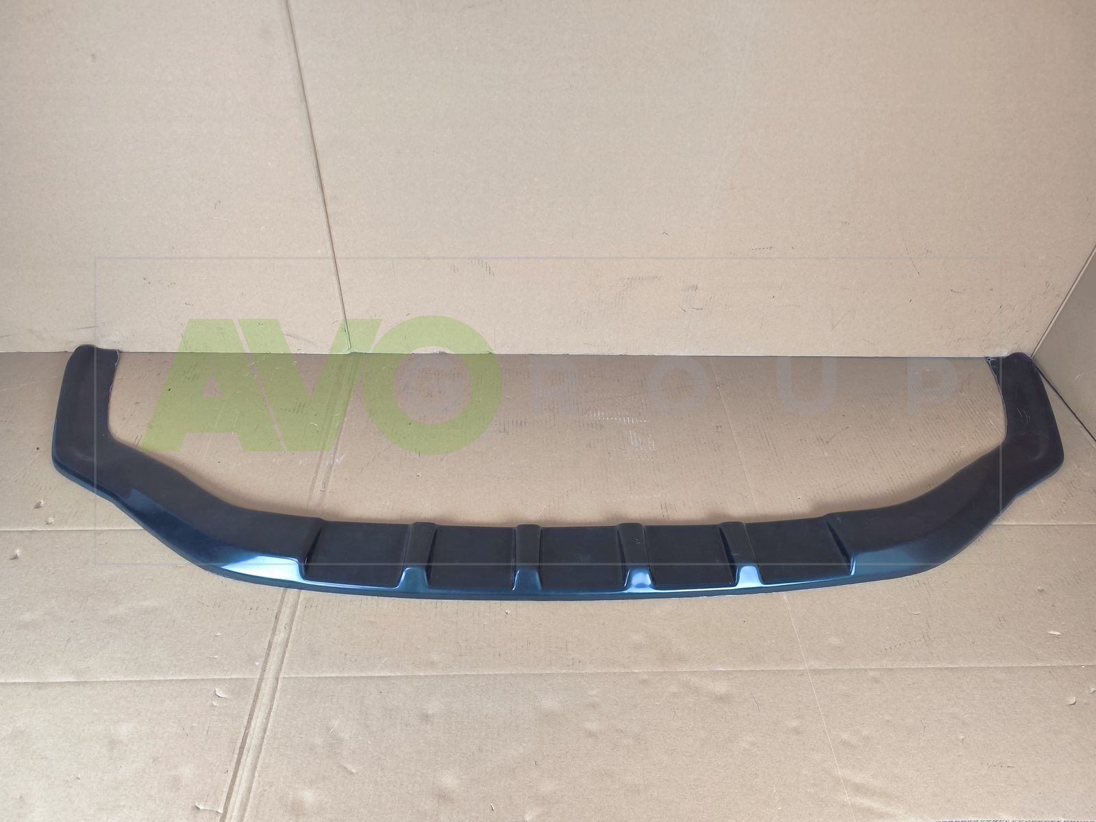Flat lower splitter for front bumper Audi RS7 4K C8 ABS Gloss - Image 3