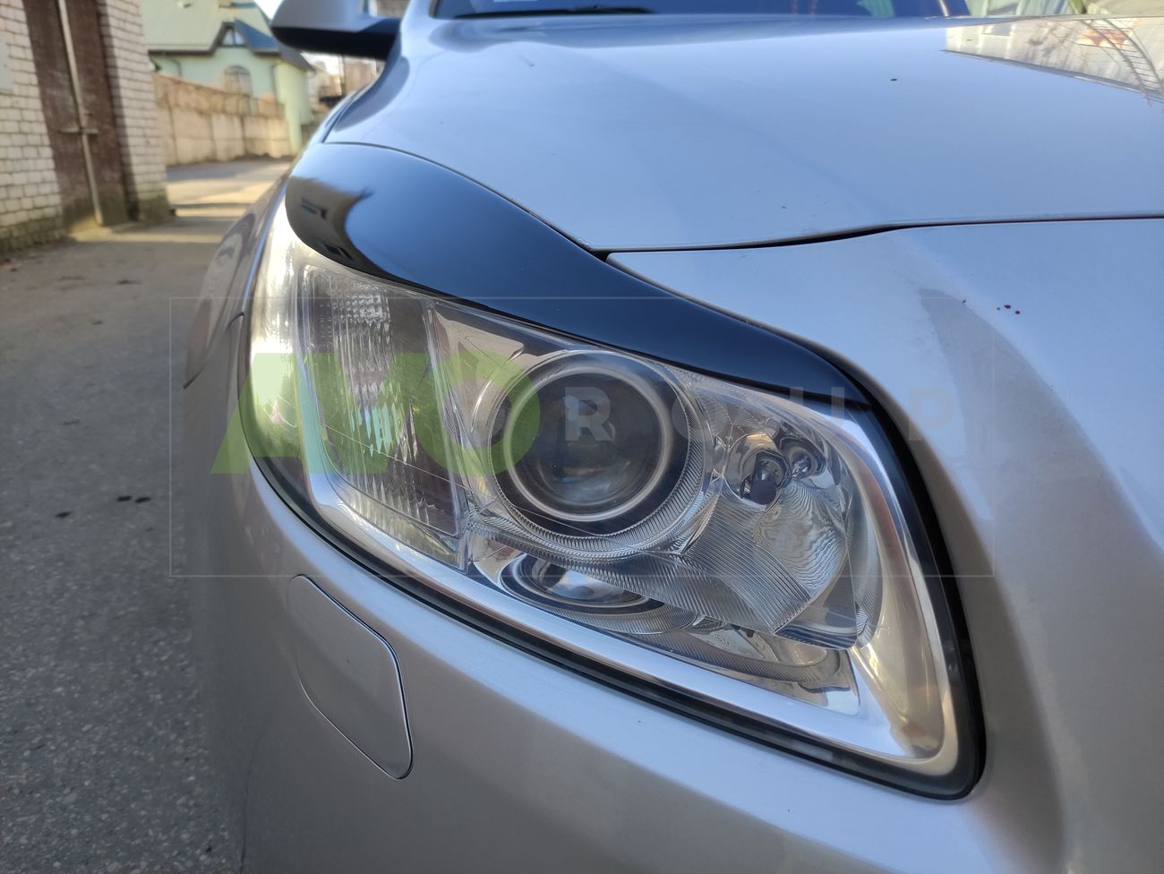 Headlight Eyelids for Opel / Vauxhall Insignia A 2008-2013 ABS Gloss