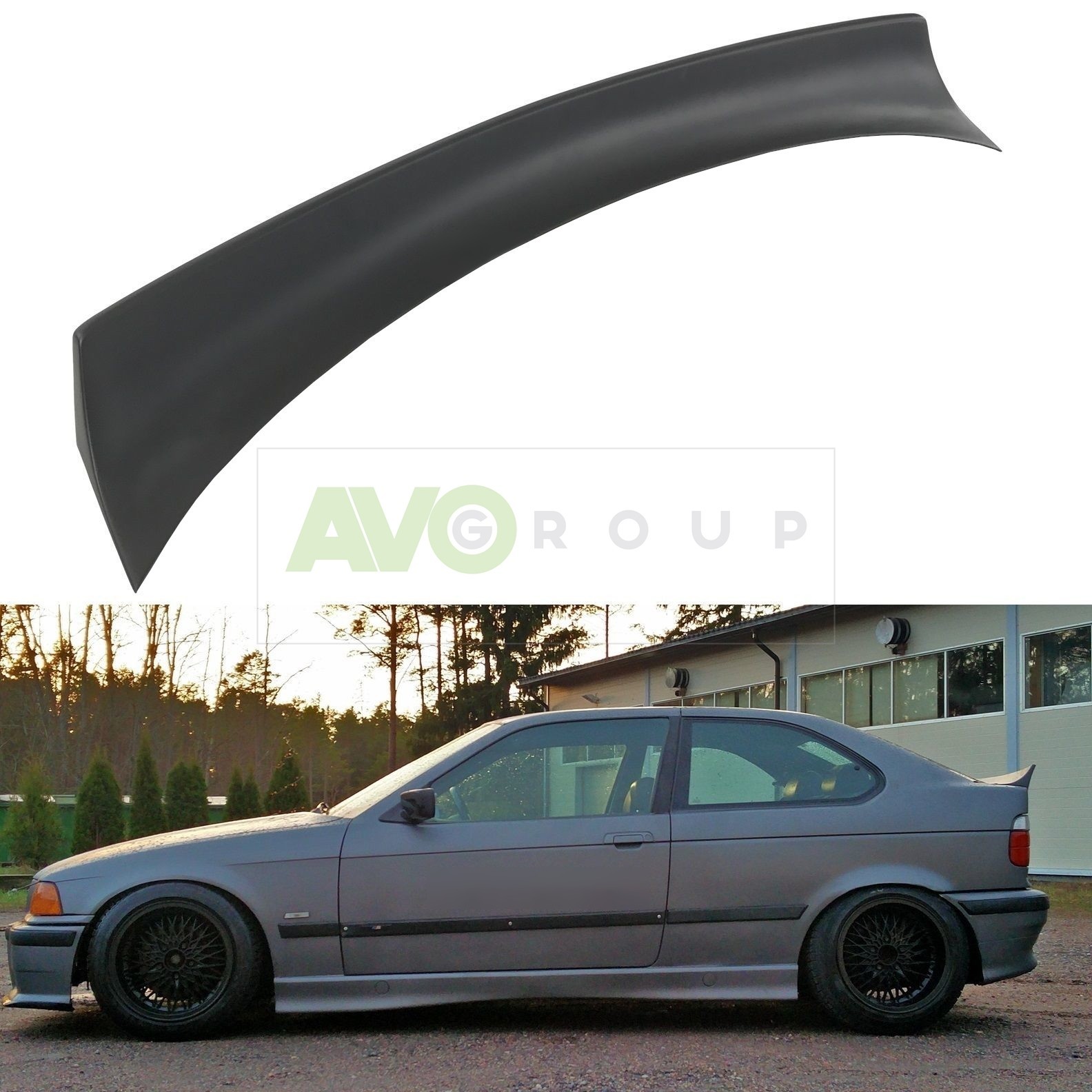 JDM Rear Trunk Spoiler for BMW 3 E36 1993-2000 Compact