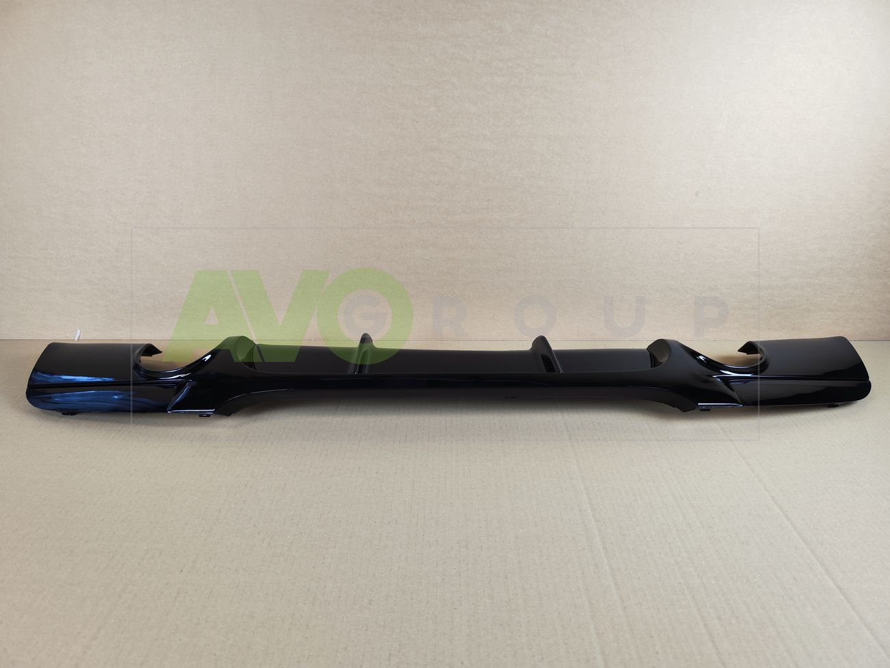 Aizmugurējā bampera difuzors priekš BMW 3 E90 / E91 2005-2012 v1 ABS Gloss