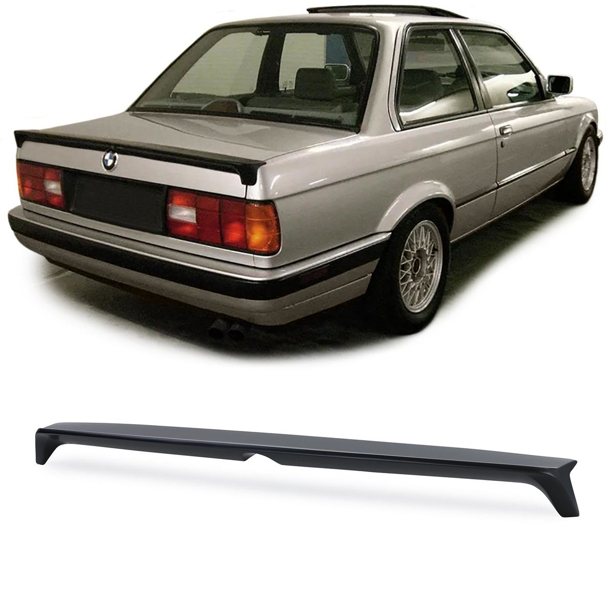 A Style Aizmugurējais spoileris priekš BMW 3 E30