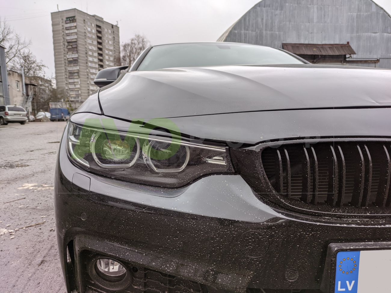 Headlight Eyelids for BMW 4 F32 / F33 / F36 2013-2021 ABS Gloss