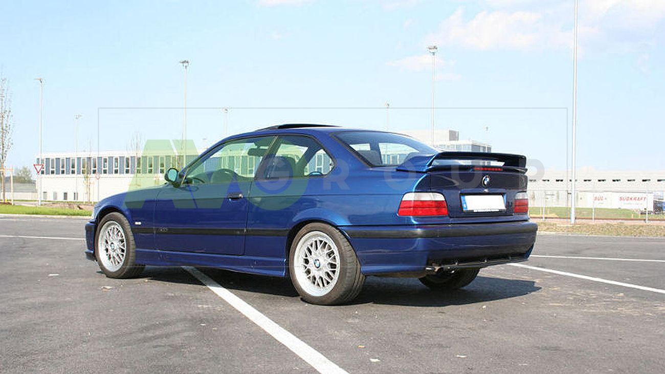 GT Class II boot LTW spoiler for BMW 3 E36 1991-2000 ABS Matt